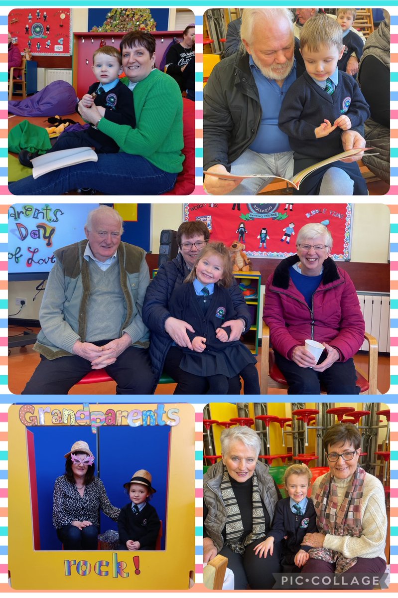 ColumbaBallerin's tweet photo. Grandparents Day at St Columba’s ♥️ 
Reception and Primary 1 loved welcoming their grandparents to the school this morning for some stories, songs and fun🥰 We wanted to show just how special our grandparents are to us and thank them for everything they do🤩 #grandparentsrock https://t.co/FnhJ9EiUKN