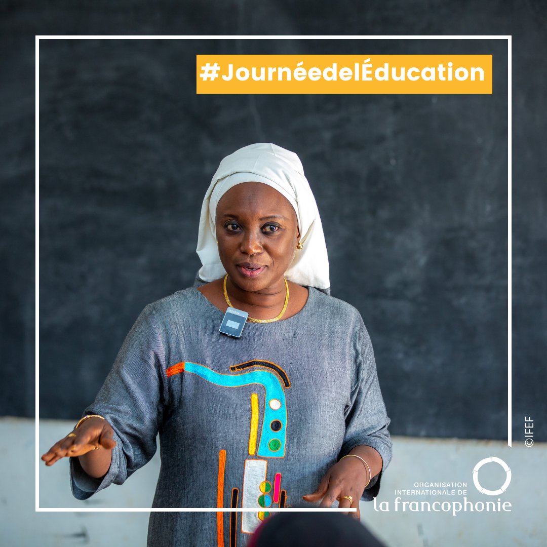 #JournéedelEducation L'éducation doit aider les générations futures à faire face aux défis qui les attendent. Découvrez comment la #Francophonie soutient les enseignants afin qu'ils puissent préparer ces générations. 👉🏽 ifadem.org/fr