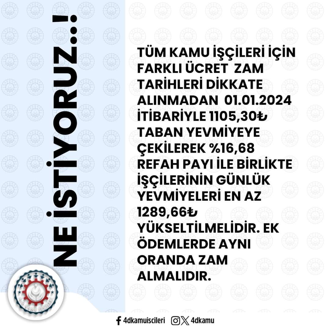 KuyugozSacide's tweet photo. #KamuİşçisiMagdur
#Kamuiscilerizamİstiyor
#Kamuişçileri
#kamuiscisiYuzde49 https://t.co/N215KCEo7W