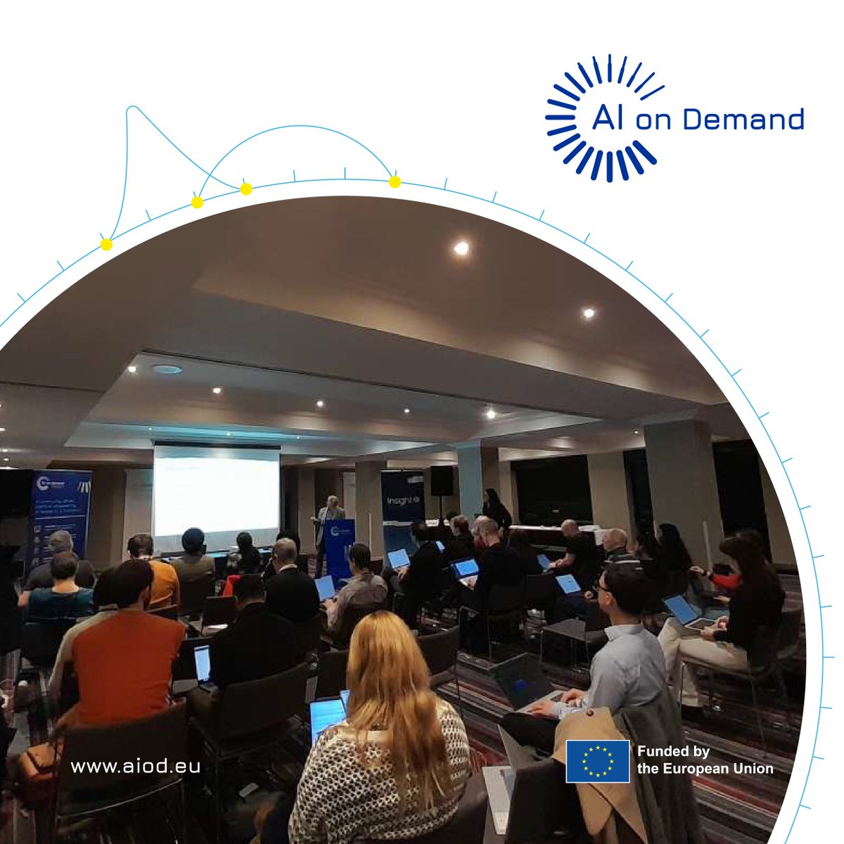AIonDemand's tweet photo. 📢 Day 2 of the #AI4Europe General Assembly is here! Today's discussions focus on the #AIoD community and the interplay between technical and non-technical work. Expect valuable conclusions shaping the project's next steps! 🤝 https://t.co/QQCBlhbrjm