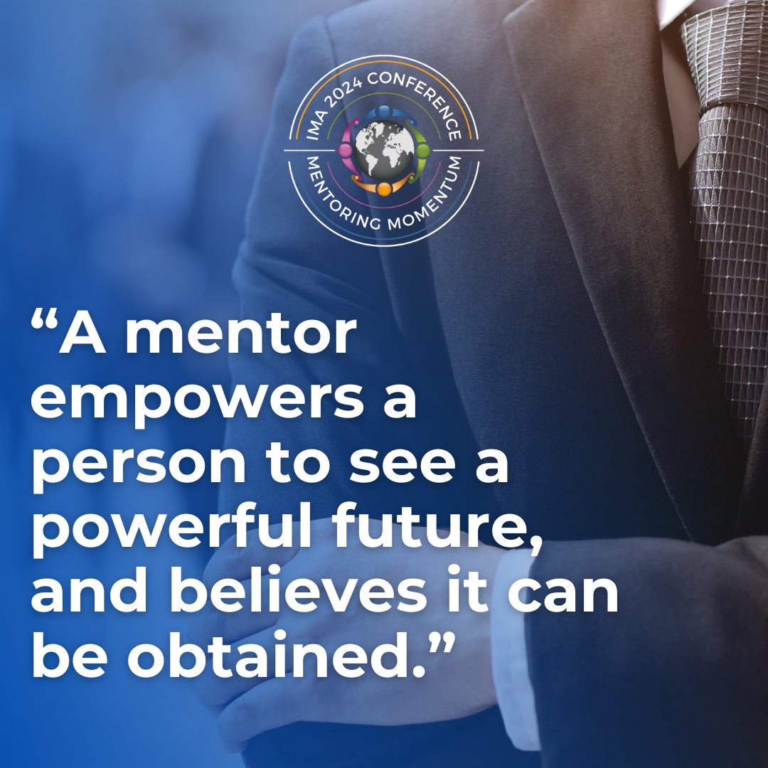 Happy National Mentoring Month!

The 2024 IMA conference Feb 26th-27th registration is still available and open. Register today and reserve your spot. Link located in our bio. 

#registernow  #2024ima #nationalmentoringmonth 

lnkd.in/ghm7cMgH