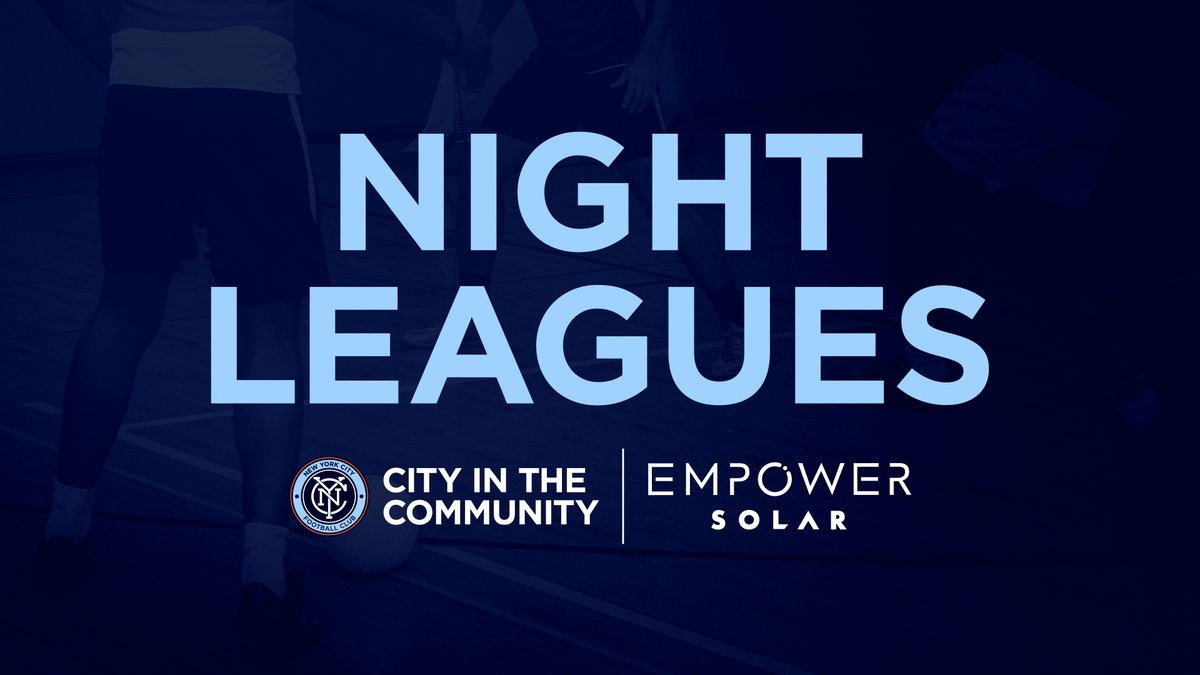 EmPowerSolar's tweet image. We've partnered with @NYCFC on their youth soccer program Night Leagues, an initiative which embodies our shared commitment to community enrichment. bit.ly/3S8vd4d
.
.
.
#ElectrifyYourLife #DaleNewYork #EmPowerSolar #NYCFC #NewYorkCityFC #ForTheCity #NewYork #NYC