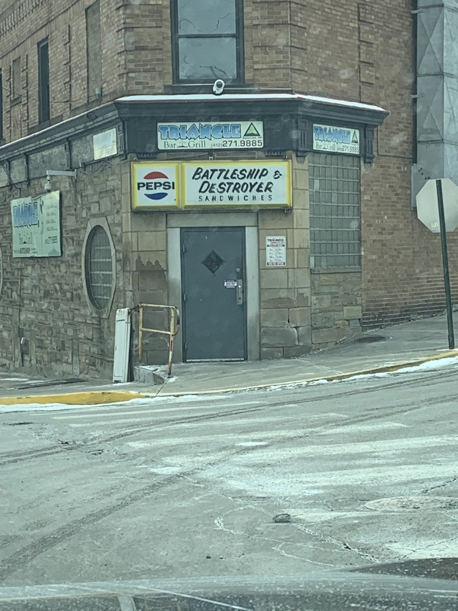 DJSBurgh's tweet photo. If you don’t know where this is, haven’t eaten here, or at the very least had one of these at a Steelers tailgate, then you’re not a true Yinzer or complete Steeler fan. Yes I know  Primanti’s is ‘The’ Yinzer Sandwich (even then you have to IMO have eaten at the original location) but this is right up there with Primanti’s.