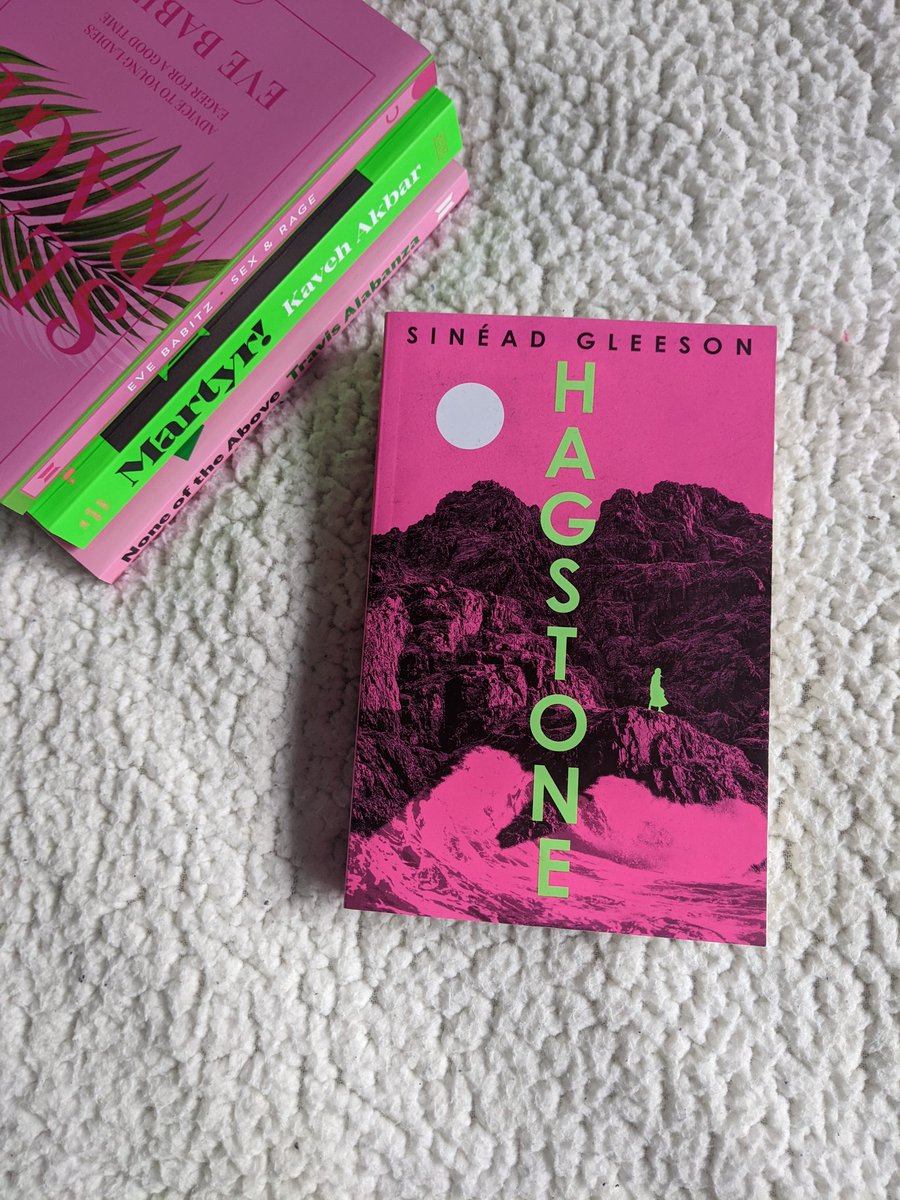 Starting #Hagstone by @sineadgleeson today and very excited to be getting to it - I've heard only great things! 🌊🐚

#booktwitter #debutfiction #wdfp #bookstagram #bookblog #literaryfiction #feministfiction