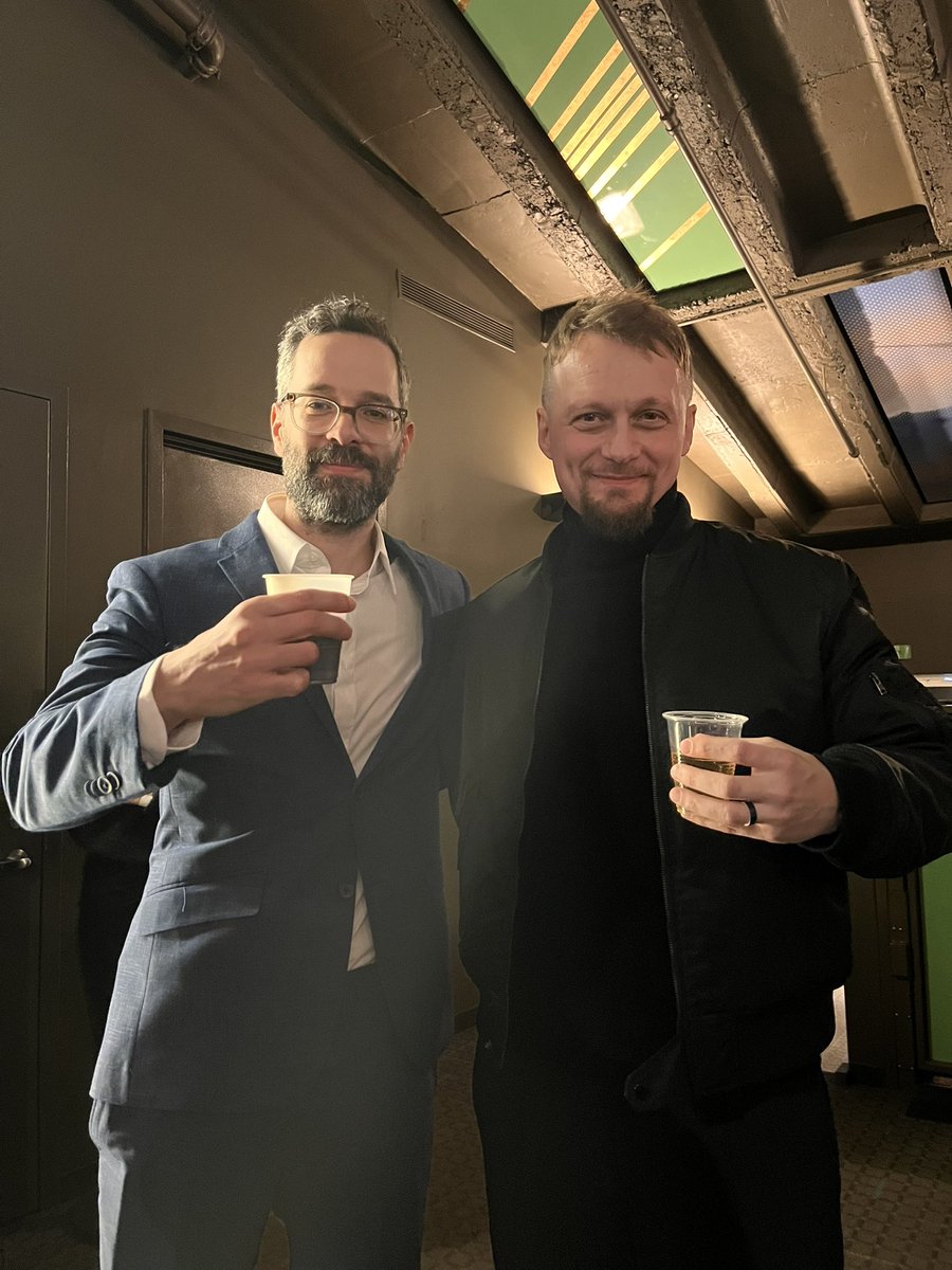 It was a pleasure meeting <a href="/Neil_Druckmann/">Neil Druckmann</a> at the #NYGameAwards yesterday. We discussed how the older we get the more we enjoy a good story that makes you cry, especially in video games of course. ;)