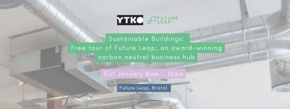 Calling all those working within the construction industry/built environment! @FutureLeapUK in collaboration with @YTKO_Enterprise are offering a free tour of their award-winning carbon neutral sustainable business hub in Bristol. 31/1, 8-10am tickettailor.com/events/futurel…
