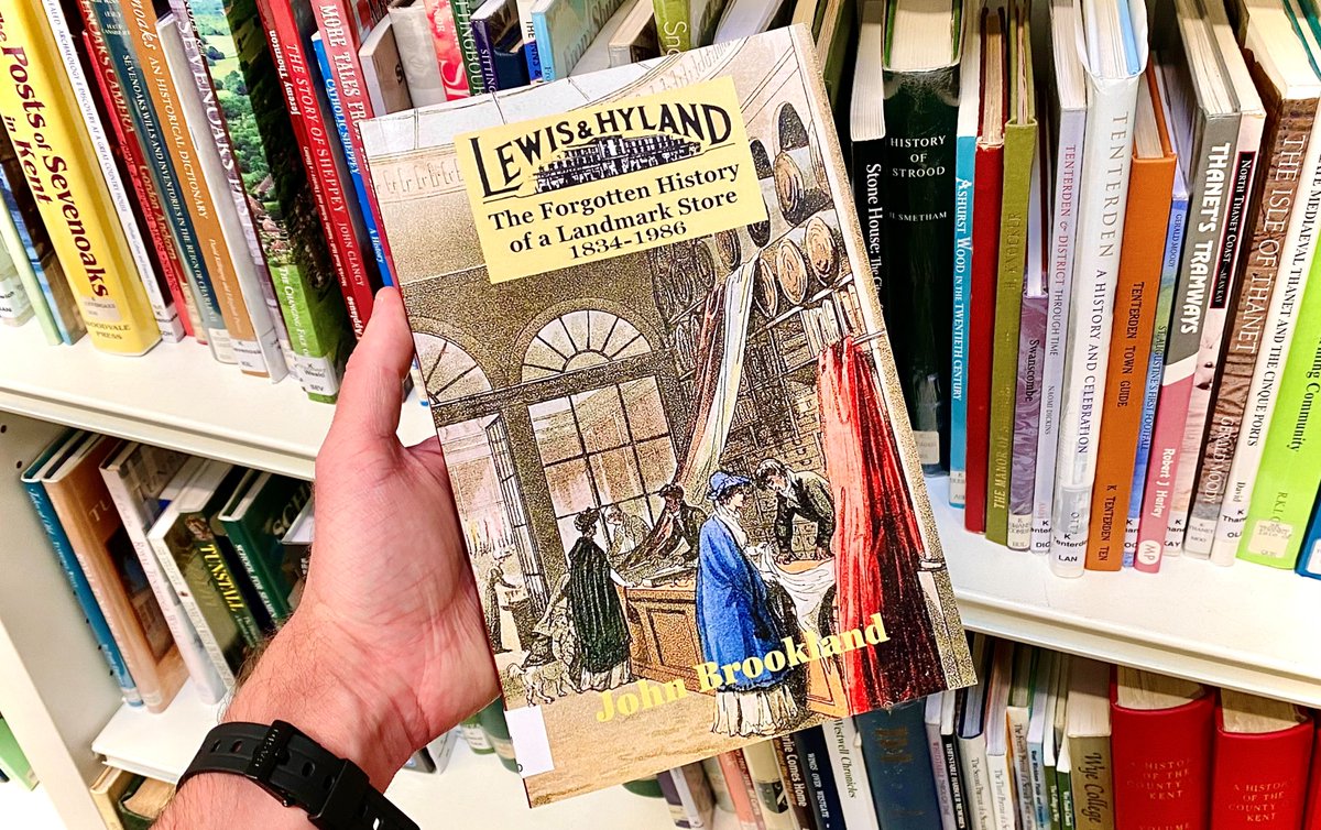 Newly acquired & available to read in our Search Room:

'Lewis and Hyland: The Forgotten History of a Landmark Store, 1834-1986' by John Brookland, 2021

🔎 To view, request ref. BK/C334853547
📚 For blurb, click ALT ☟
#RetailHistory #SocialHistory #Kent #SouthEastEngland