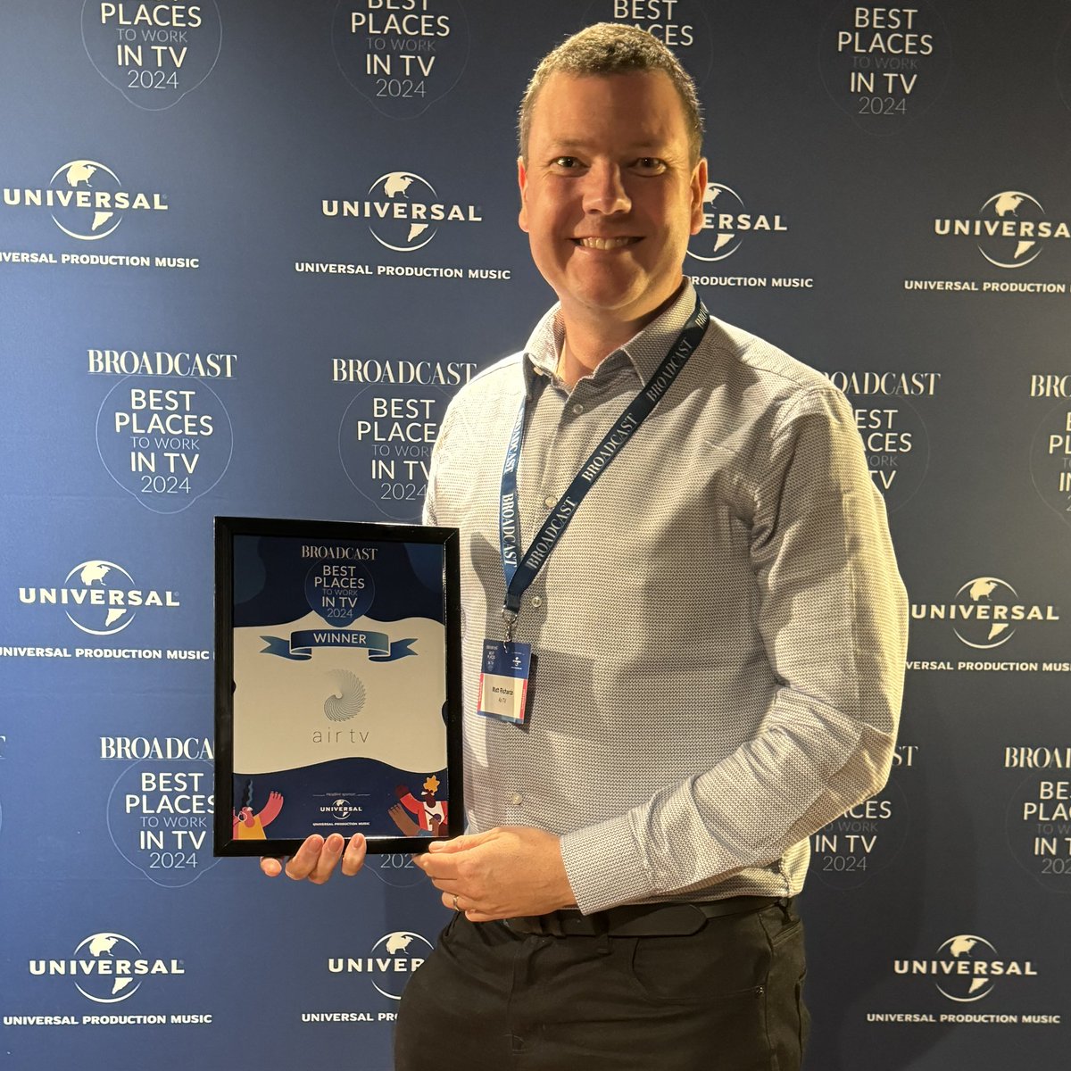 We’re really proud to have today been named as one of the best places to work in TV for 2024 by @Broadcastnow.  Huge congratulations to all the other companies we are alongside on the list, and massive thanks to our amazing team and those we work with. 
#BroadcastBPTW #BPTW2024