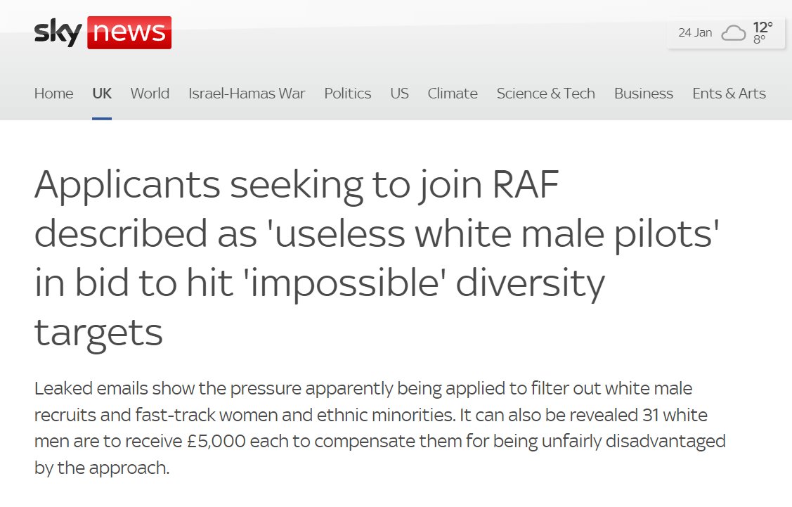 Sargon_of_Akkad's tweet photo. If you're a "useless white male", the state doesn't need you. National service and conscription needs to be for diversity, apparently. https://t.co/K2TWPHkreC