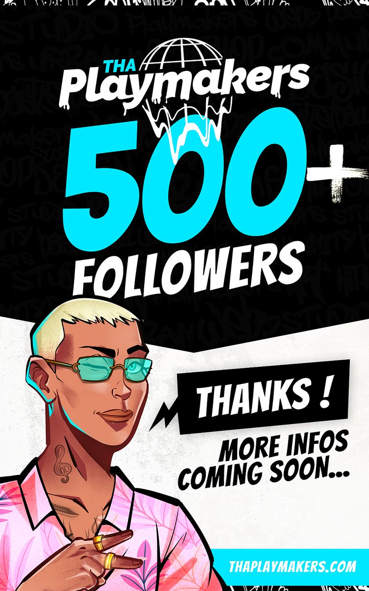 A big shout-out to all of our early supporters.

We are not in a rush.
We are taking our time to build the community.
We believe in our project and vision.

Stay tuned, Playmakers.