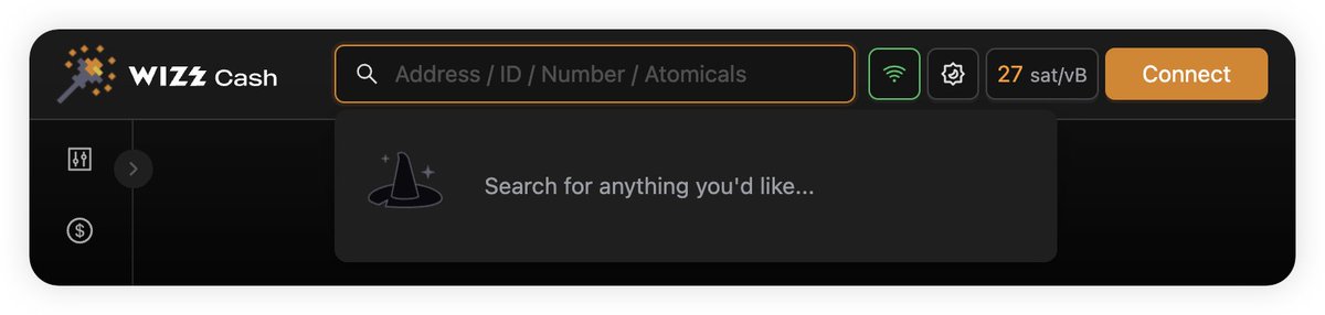 wizzwallet's tweet photo. 🔍 Search for #Atomicals INSTANTLY, available NOW, at https://t.co/3pCDj7SkaA. https://t.co/Les8FDmd12