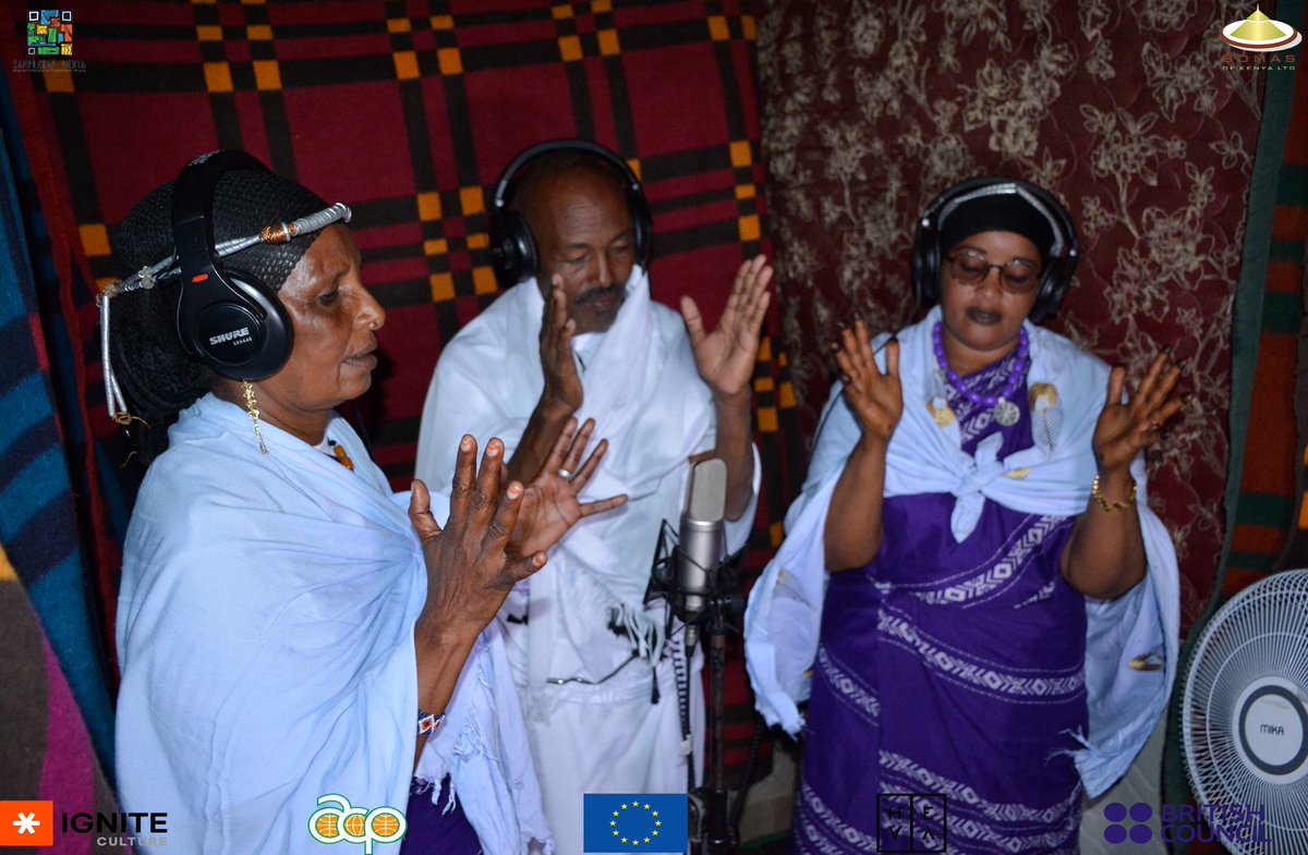 Bomasofkenya's tweet photo. Experience the magic, rhythm and soul of our vibrant nation. Let’s celebrate and preserve the cultural treasures that make Kenya extraordinary. Tag a friend who loves music and culture like our friends at @SamplebarK 

#IgniteCultureEA 
#Borana
#Sakuye 
#FieldRecording https://t.co/bgTV0YrVqX