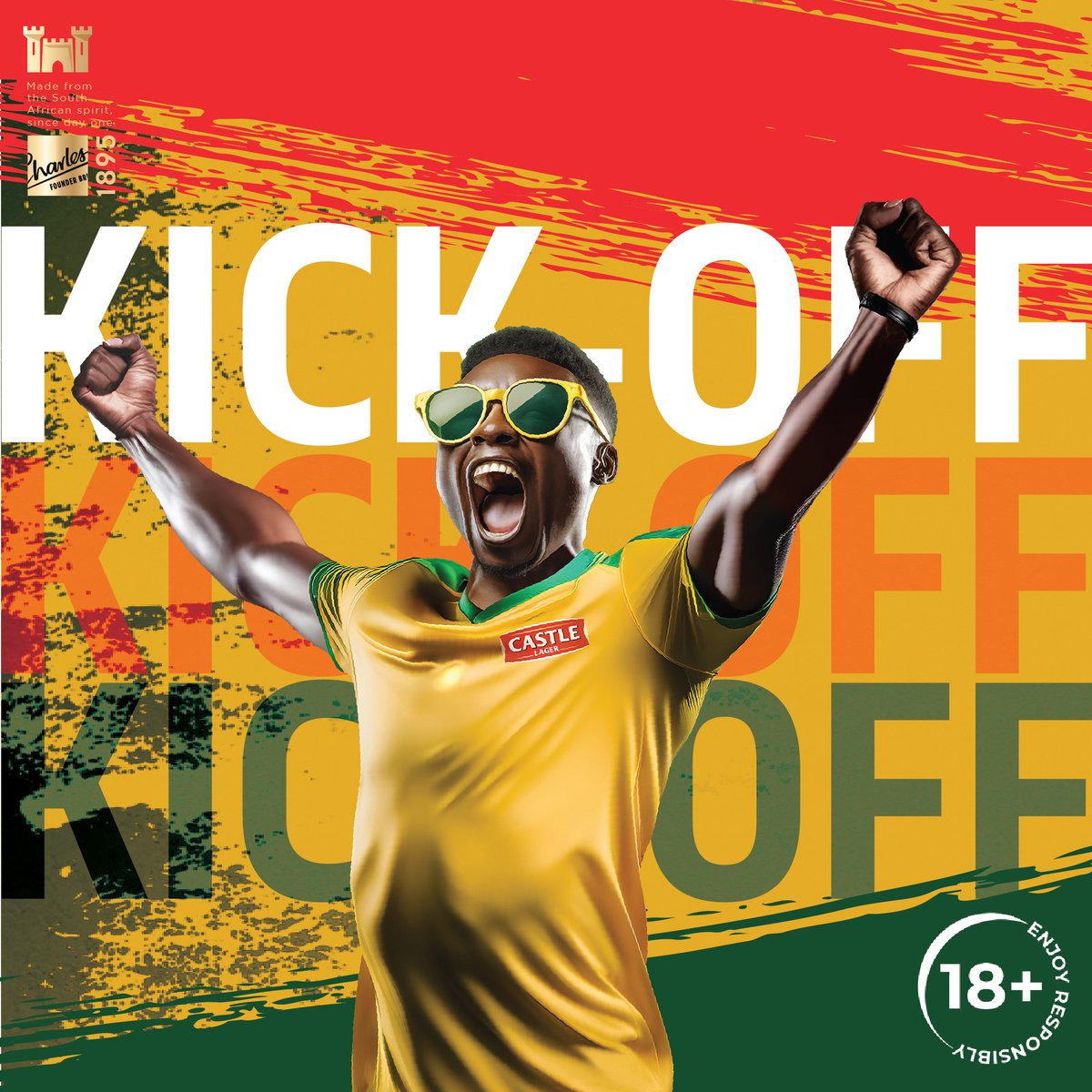 CastleLagerSA's tweet image. It’s Kick-off! 🍻 @BafanaBafana 🇿🇦 have it all to play for tonight. Quote with ⚽️ using #TheBackupSquad if you’re watching, and we’ll pass 6 into your DMs! 👊