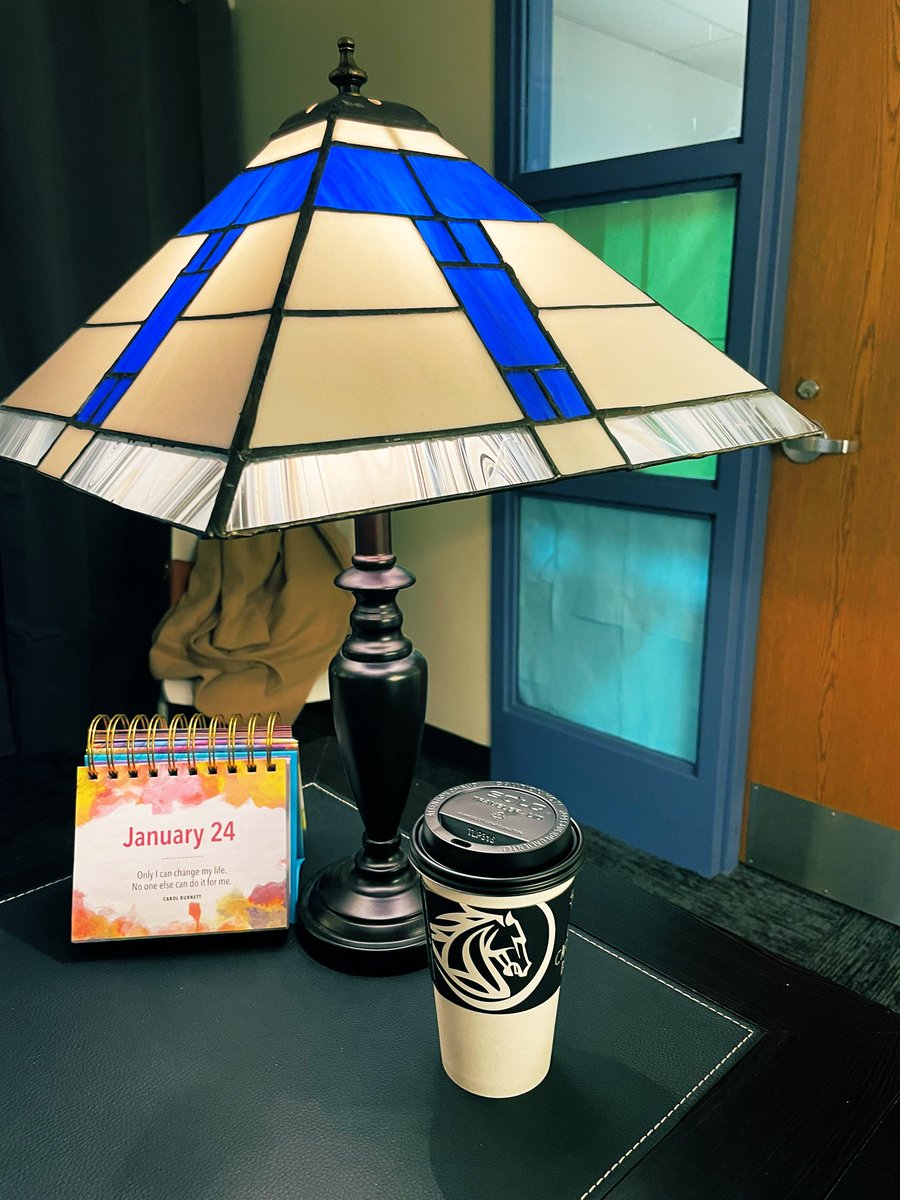 TASD_enrollment's tweet photo. When you forget your coffee at home it’s a good thing we have the Hiller Cafe in house!  Best latte I’ve had. Thank you Crazy Horse Coffee and Mrs. Giorgi for saving the day. https://t.co/3pJtFQimn0