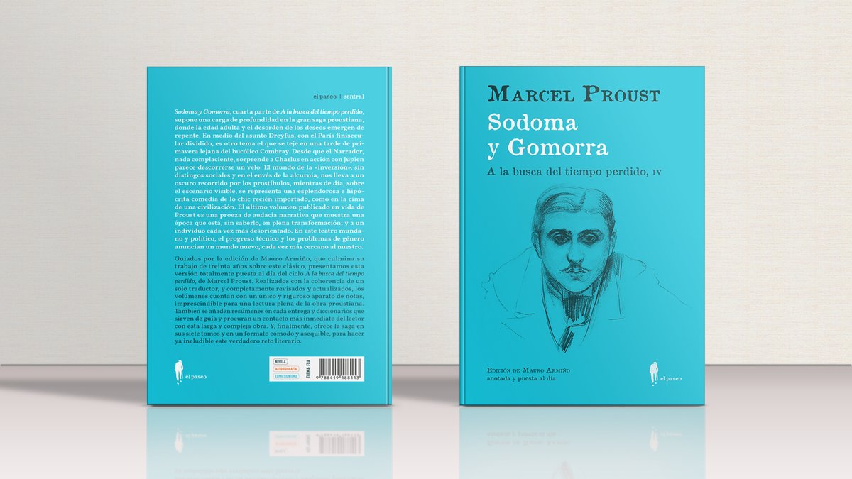 ✍️«(...) majestuosas traducciones de Mauro Armiño y con numerosas notas a pie de página que ayudan a esclarecer los aspectos sociológicos de la novela, a menudo de difícil acceso para el lector contemporáneo». En @anikalibros reseñan «Sodoma y Gomorra». anikaentrelibros.com/sodoma-y-gomor…