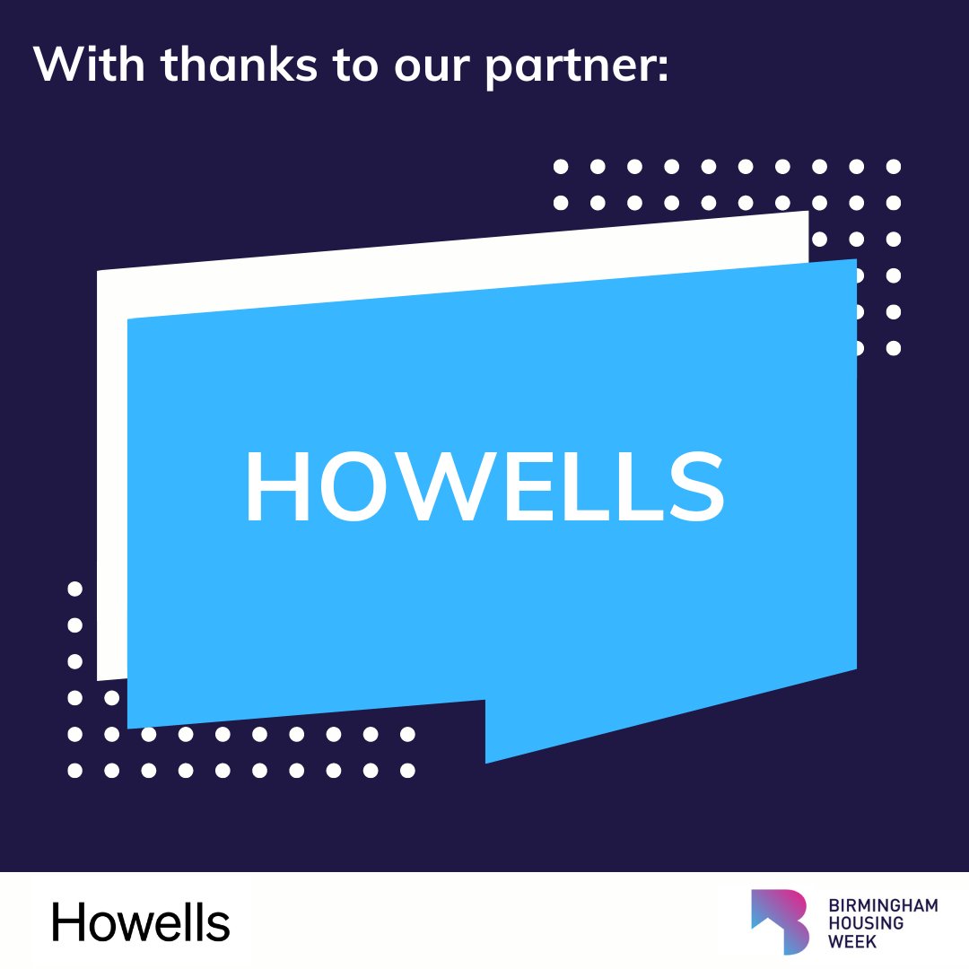 Partner announcement 📣 @howells_makes join #BirminghamHousingWeek as one of our partners on our Next Generation event for young people. We look forward to working with them to showcase the range of careers and opportunities available in the housing sector #BHW24