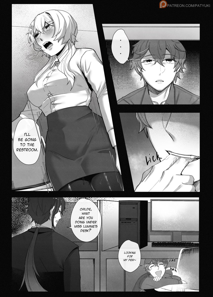 Patyuki0's tweet photo. Chilumi office AU 🔞
(1/2) https://t.co/YyqfPuFtQn