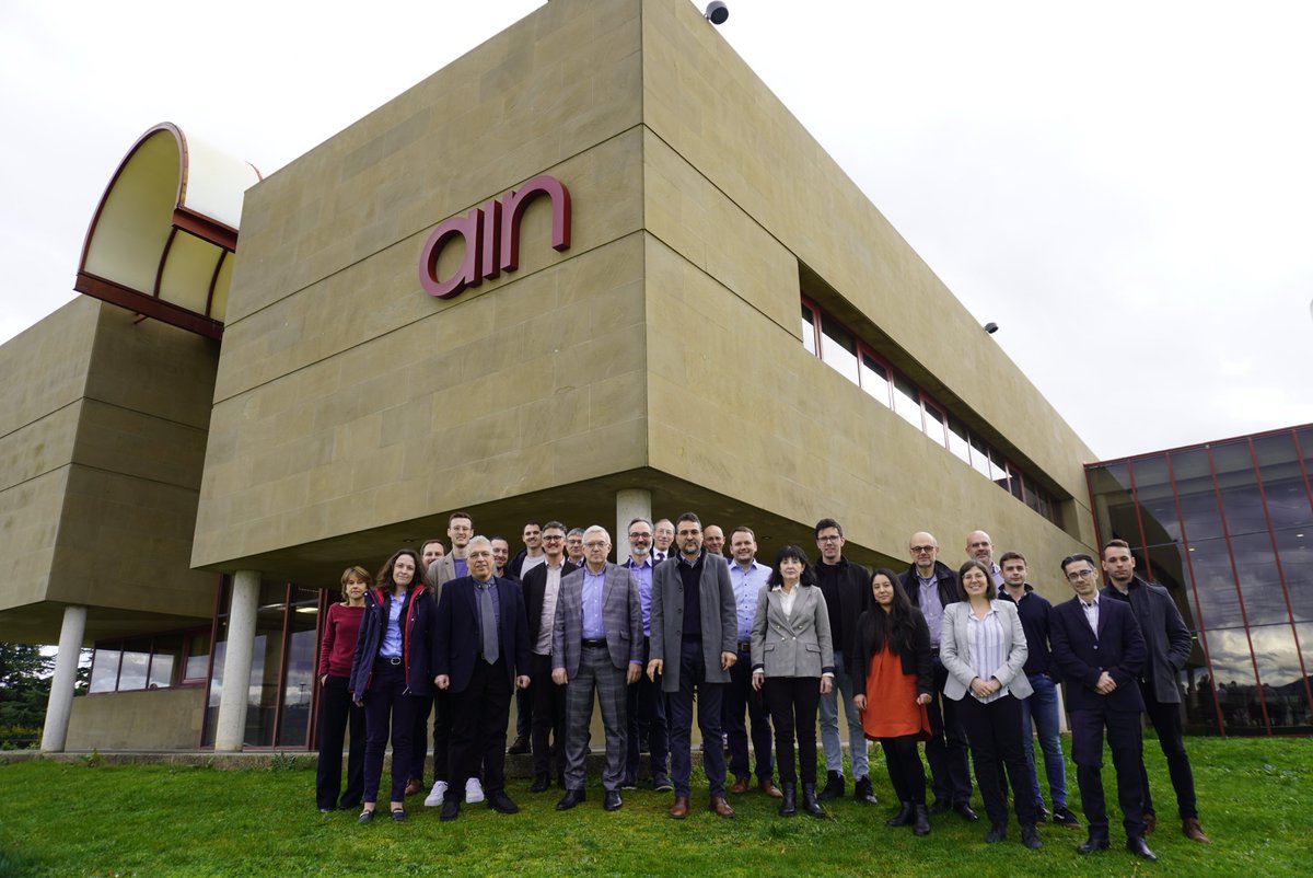 MARS (@mars_heu) on Twitter photo Last week, the MARS Consortium held this year's first in-person meeting in Pamplona🇪🇸
Thanks to <a href="/AIN_Navarra/">AIN Navarra</a> for hosting at Cordovilla. Insights about Pampeluna's history, football, and traditions added value to discussions on the #MARSproject's progress. 👏 Last week, the MARS Consortium held this year's first in-person meeting in Pamplona🇪🇸
Thanks to <a href="/AIN_Navarra/">AIN Navarra</a> for hosting at Cordovilla. Insights about Pampeluna's history, football, and traditions added value to discussions on the #MARSproject's progress. 👏