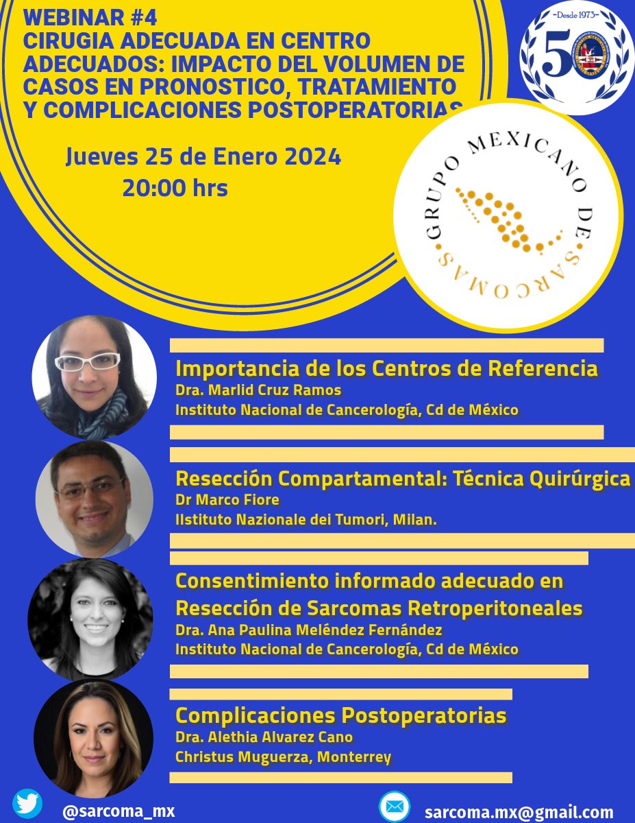 Grupo Mexicano de Sarcomas tweet media