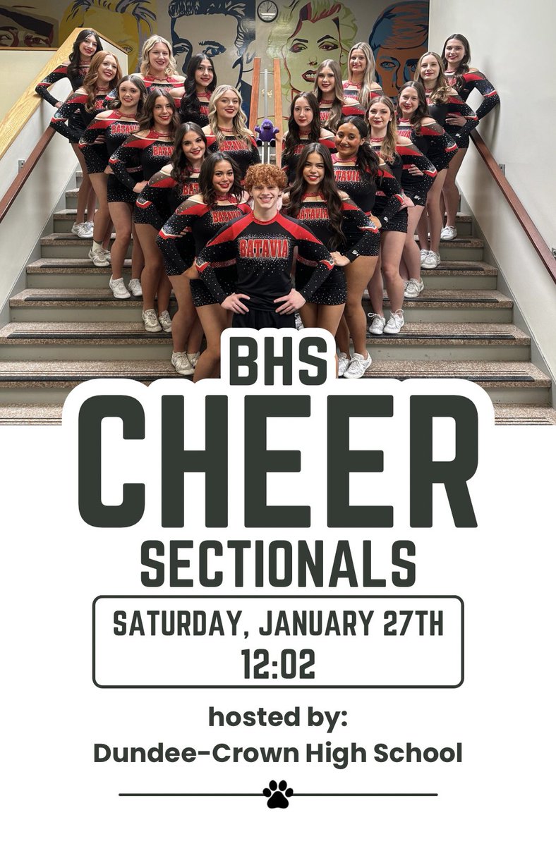 Be there or be 🟥 !