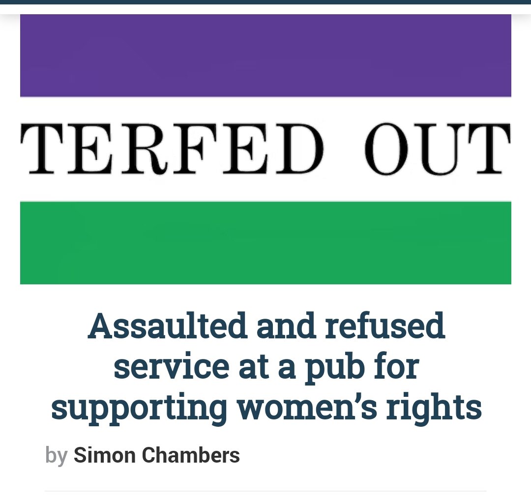 crit_gen's tweet photo. Really touched by the fantastic response to the #TerfedOut crowdfunder and glad to know that others agree that people shouldn't be refused service for supporting women's rights. Thanks to all who've donated so far. Details of the case can be found here https://t.co/nVsPvYVXcD https://t.co/DUjtHxVbYi