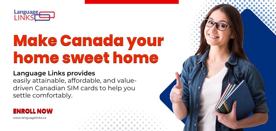 Make Canada your home sweet home! 🍁

Language Links provides easily attainable, affordable, and value-driven Canadian SIM cards to help you settle comfortably.

🌐 canadiansim.com/langlinks

#LanguageLinks #CanadianJourney #StudyWorkSettle #ConnectToSuccess