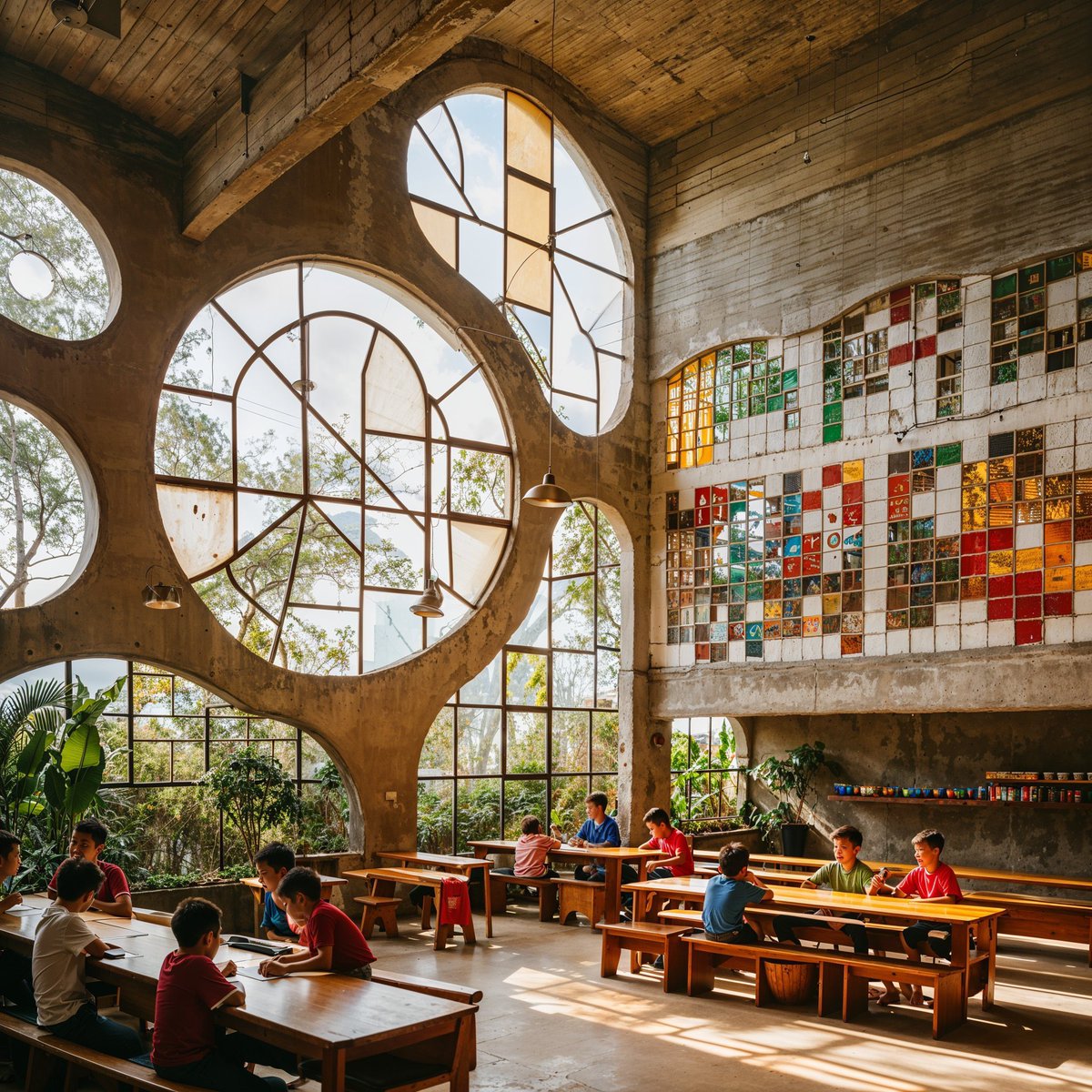 carlosbannon's tweet image. Learning Spaces in Vietnam :: #ai #aidesign #aiarchitecture