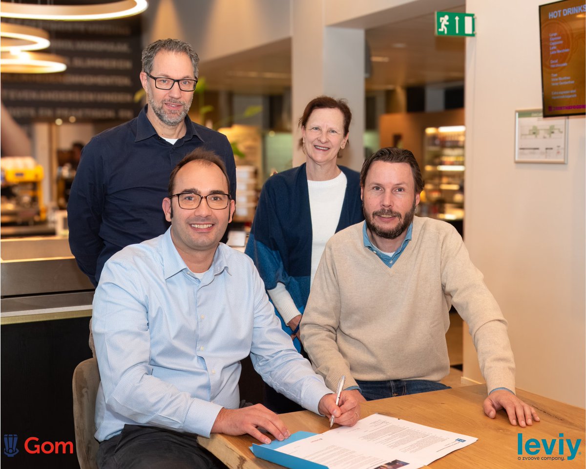 2024 has just started and we can pop the champagne again… We proudly announce that Gom Belgium and Leviy will strengthen their partnership!🍾

We look forward to achieving new milestones together in this promising phase of our closer collaboration!🤝