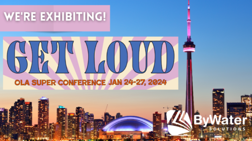 We’re excited to see friends and colleagues at the
@ONLibraryAssoc SuperConference this week in Toronto! Stop and see Bill Kessler at booth 532 to say hello!
Learn More bywatersolutions.com/news/bywater-s… 
 
#OLASC #getloud #OLASC2024