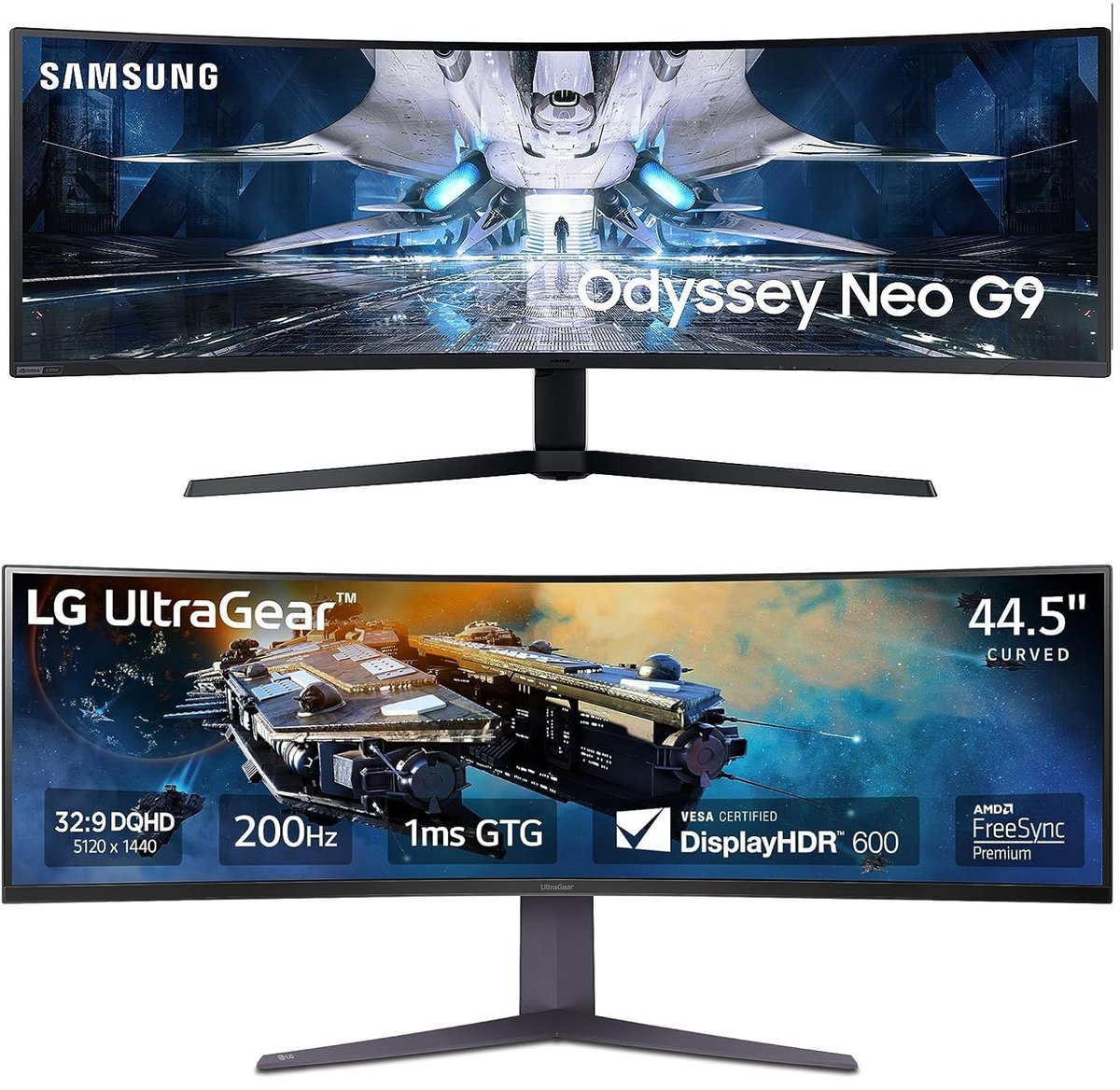 HelpMeFindDeals's tweet image. Today's #UltrawideMonitor Deals amzn.to/3pFsswT

Samsung 49" Odyssey Neo G9 Series G95NA 4K UHD Curved Gaming Monitor, 240Hz, $1199.99

LG 45GR65DC-B 45-inch UltraGear Curved Gaming Monitor, QHD, 200Hz, $549.99  

and many more

#Ad #Ultrawide #GamingMonitor #Deals