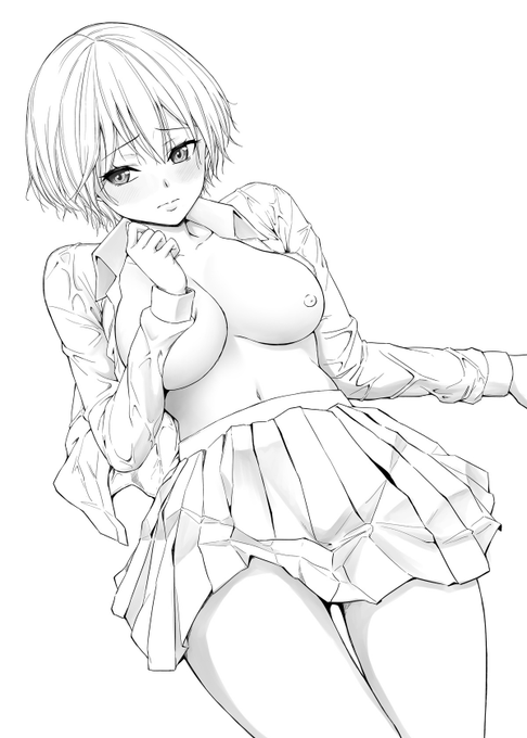 下校中、雨に濡れた2人は・・・(1/2)