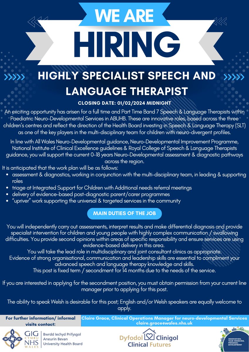 AneurinBevanUHB Jobs tweet media