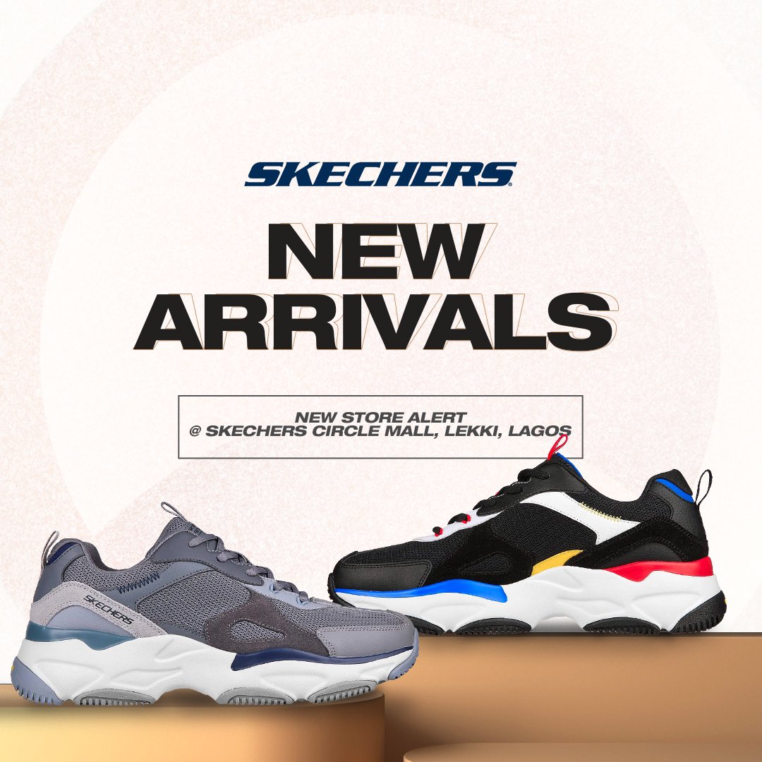 Unbox the excitement! Shop the Skechers new arrival today. Available for purchase in-store, online (link in bio) and WhatsApp Business 08171099452 #skechers #SkechersNg #sneakers #bCODE