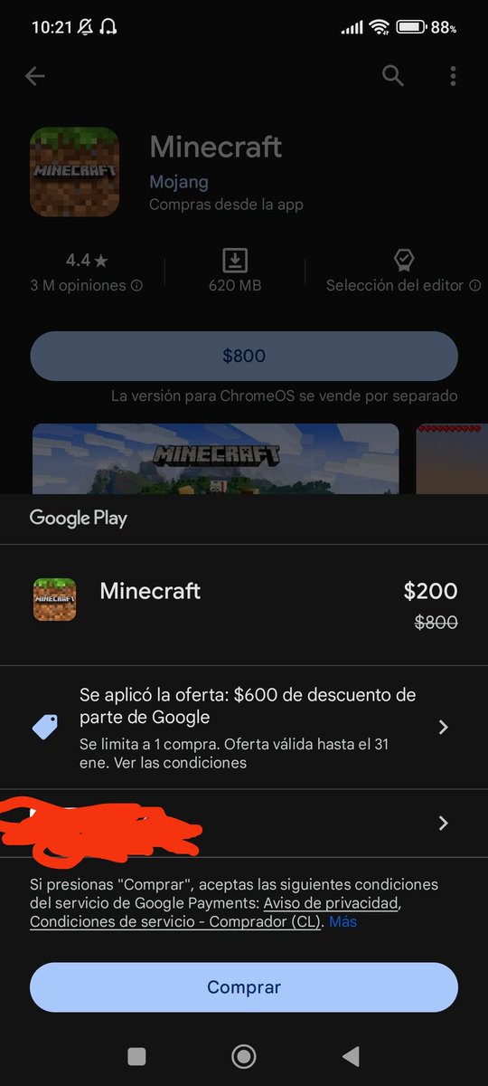 gakmax's tweet photo. @DescuentosRata Me salio 200 https://t.co/WJgsTRkrjs