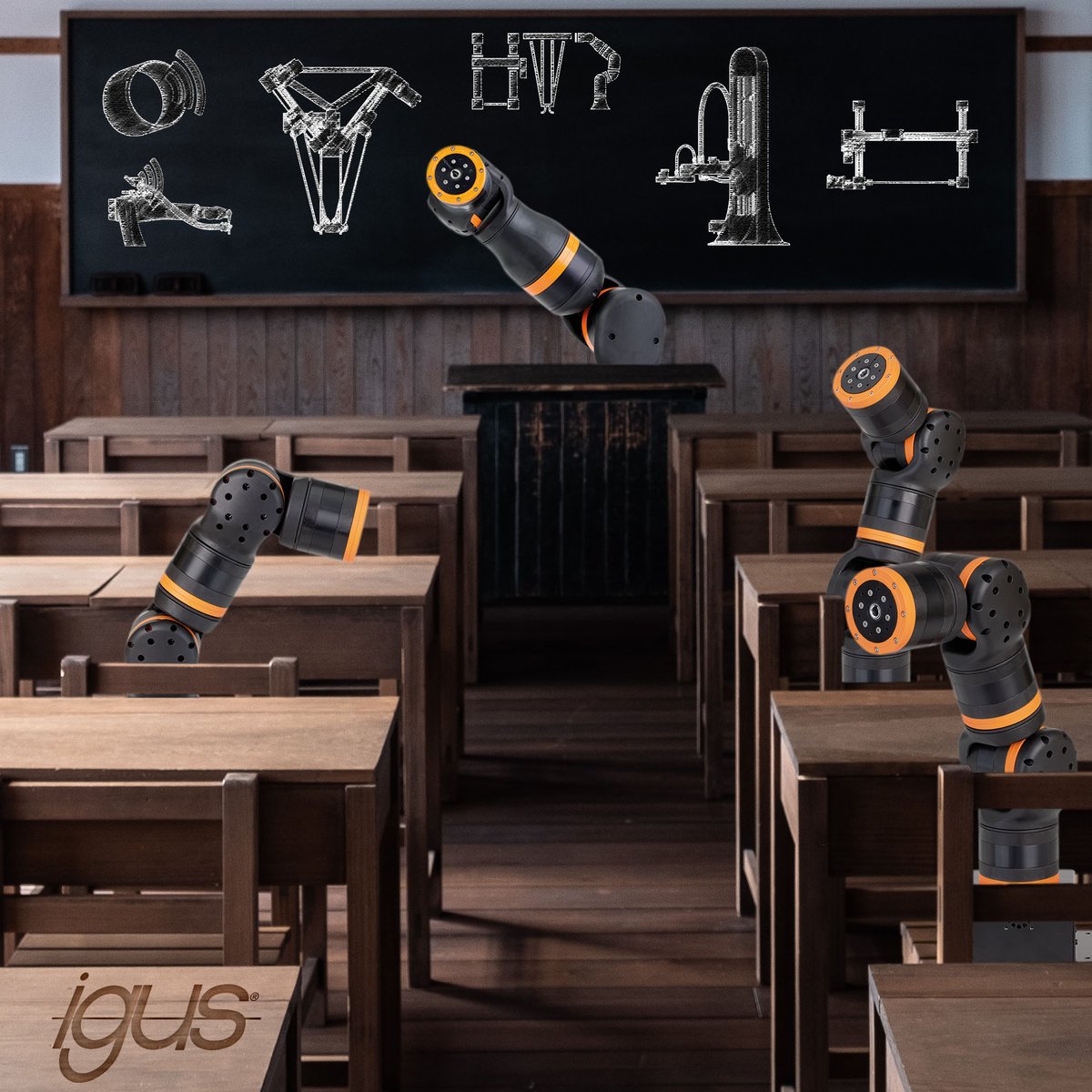 Pour que les experts de demain soient préparés à relever tout type de défis, nous avons développé un programme de #formation à l'#automatisation low cost.​ Assurée par nos spécialistes, cette formation offre une introduction idéale en #robotique #industrielle👨‍🎓👩‍🏫