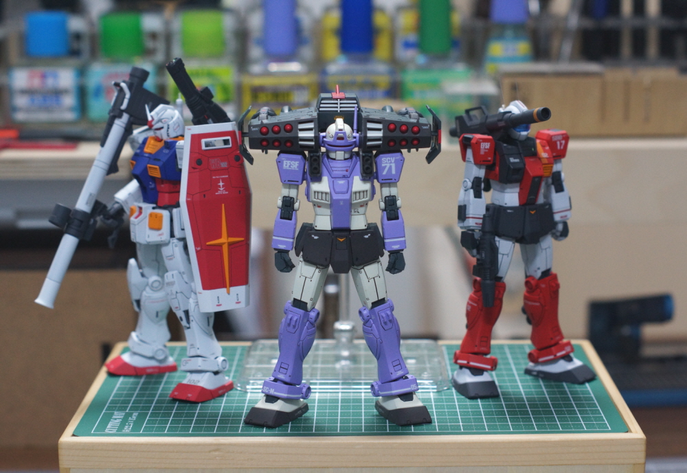 sorata57's tweet photo. 1:144 BANDAI HG 機動戦士 ガンダム THE ORIGIN
 RGM-79KC GM Intercept Custom Fellow Booster 
(ジム・インターセプトカスタム ・フェロウ・ブースター)   

#ガンダム 
#機動戦士ガンダムTHEORIGIN 
#インターセプトカスタム https://t.co/Ygy4WG2IG5