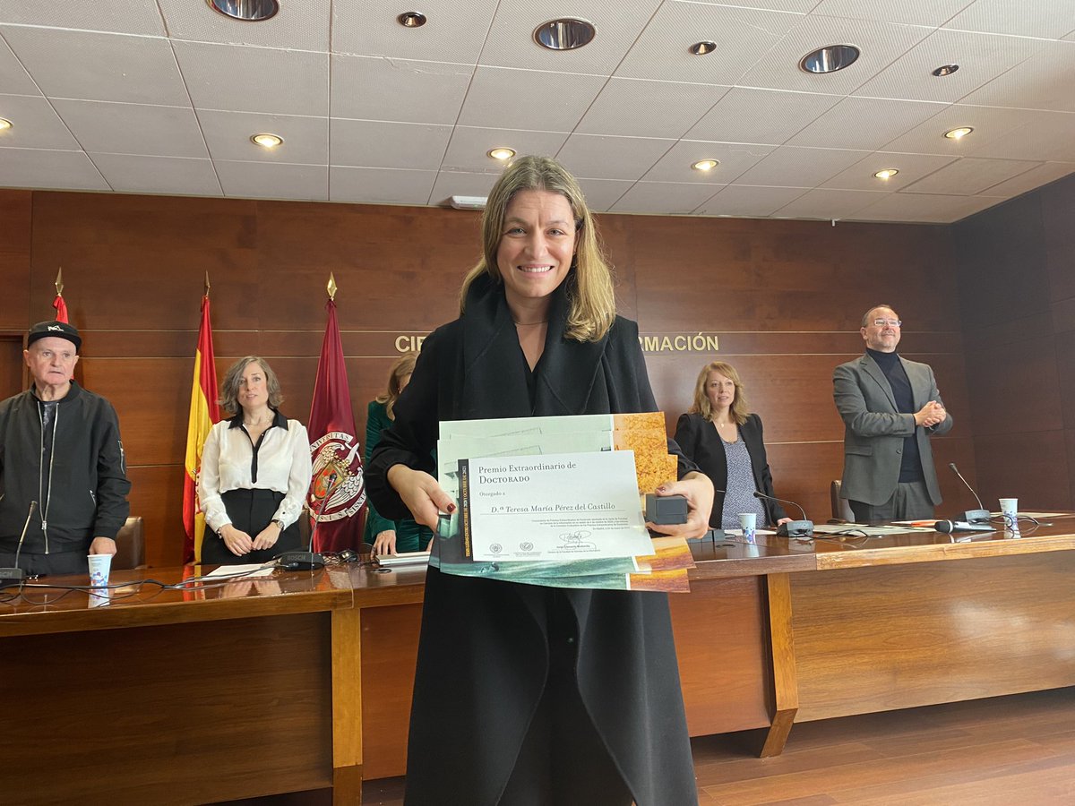 UCMccinf's tweet image. El hilo que necesitabais, parte dos🫢 

🎖️ Premios Extraordinarios de Doctorado 2020-2021

🎉 ¡Enhorabuena!