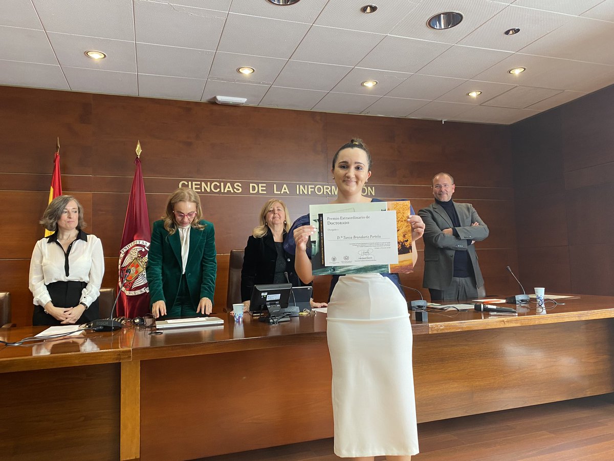 UCMccinf's tweet image. El hilo que necesitabais, parte dos🫢 

🎖️ Premios Extraordinarios de Doctorado 2020-2021

🎉 ¡Enhorabuena!