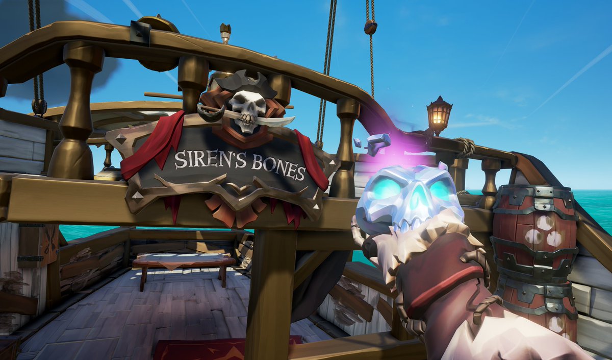 CaptTrep's tweet image. New loot for the Sirens Bones!
#bemorepirate
