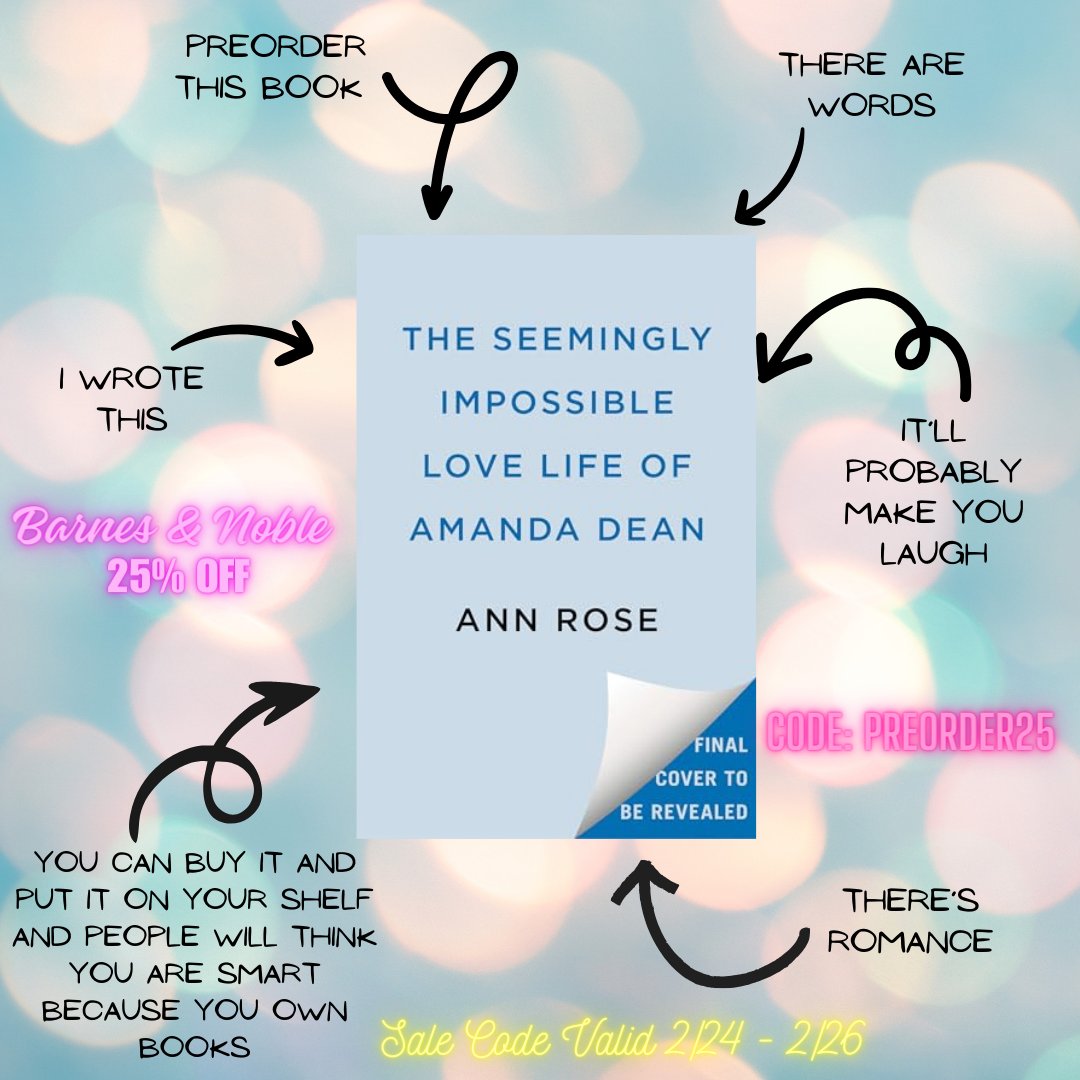 When your publisher asks you to participate in the Barnes and Noble Thing but you don't have a cover yet, you roll up your sleeves and make a trendy little graphic. 
Am I doing this right? 🤨👀
#amreadingromance #WritingCommunity #BarnesandNobel #bnbuzz