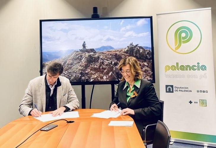 📌Turismo Deportivo
#Palencia avanza en su certificación #ActiveRunningCities y @angelesarmisen defiende que es la mejor sede para practicar deporte de manera saludable... Estamos en #FITUR2024 

@PalenciaTurismo  

diputaciondepalencia.es/noticia/palenc…