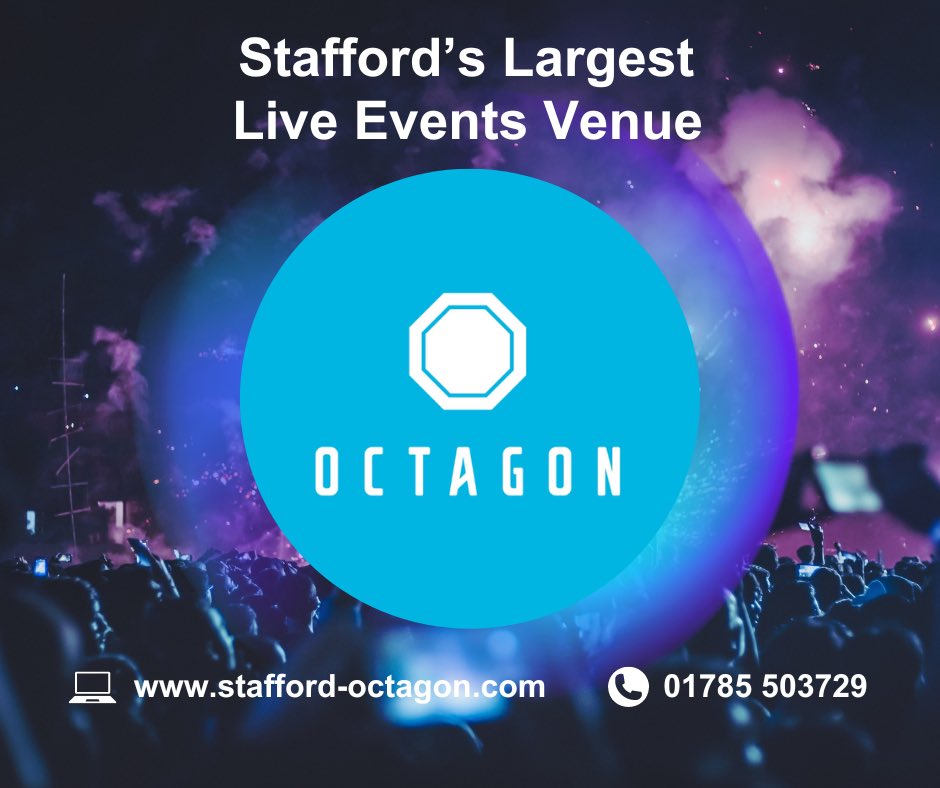 We are Stafford’s Largest Live Events Venue 👊

Take a look at some of the cracking gigs we’ve got coming up in 2024👇

stafford-octagon.com/whatson