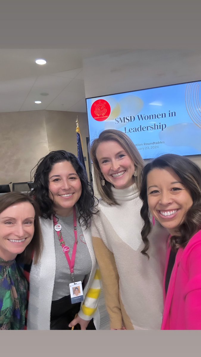 klshulman's tweet photo. Loved connecting @SMSDWiL with outstanding mentors in the field to explore education as a future pathway! 

Grateful for colleagues from our classrooms to higher ed that came to share their story💗

#SMSDTimetoShine #FutureEducators #WomenEmpowerment https://t.co/qpFcB2jWH9