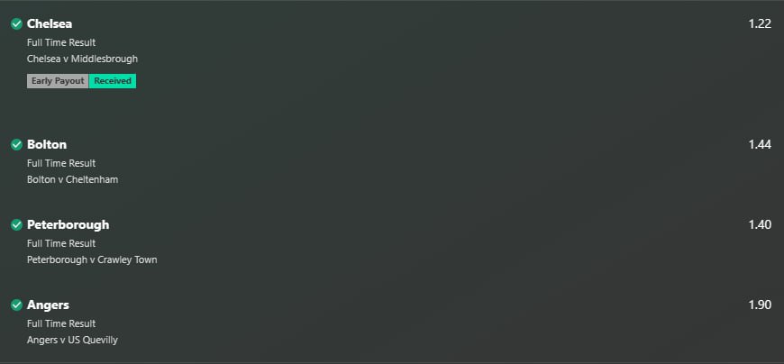 MolarBets's tweet photo. 🔥BOOOOOOM🔥

Hit a lovely daily acca yesterday!

Join my telegram for today's one https://t.co/HX0iIwXNHV

#FootballBetting
#SoccerBets
#WinningTips
#FootballPicks
#BetSmart
#SportsBetting
#BigOdds
#BetToWin
#Accumulator
#FootballPredictions https://t.co/LyY97C7HT4