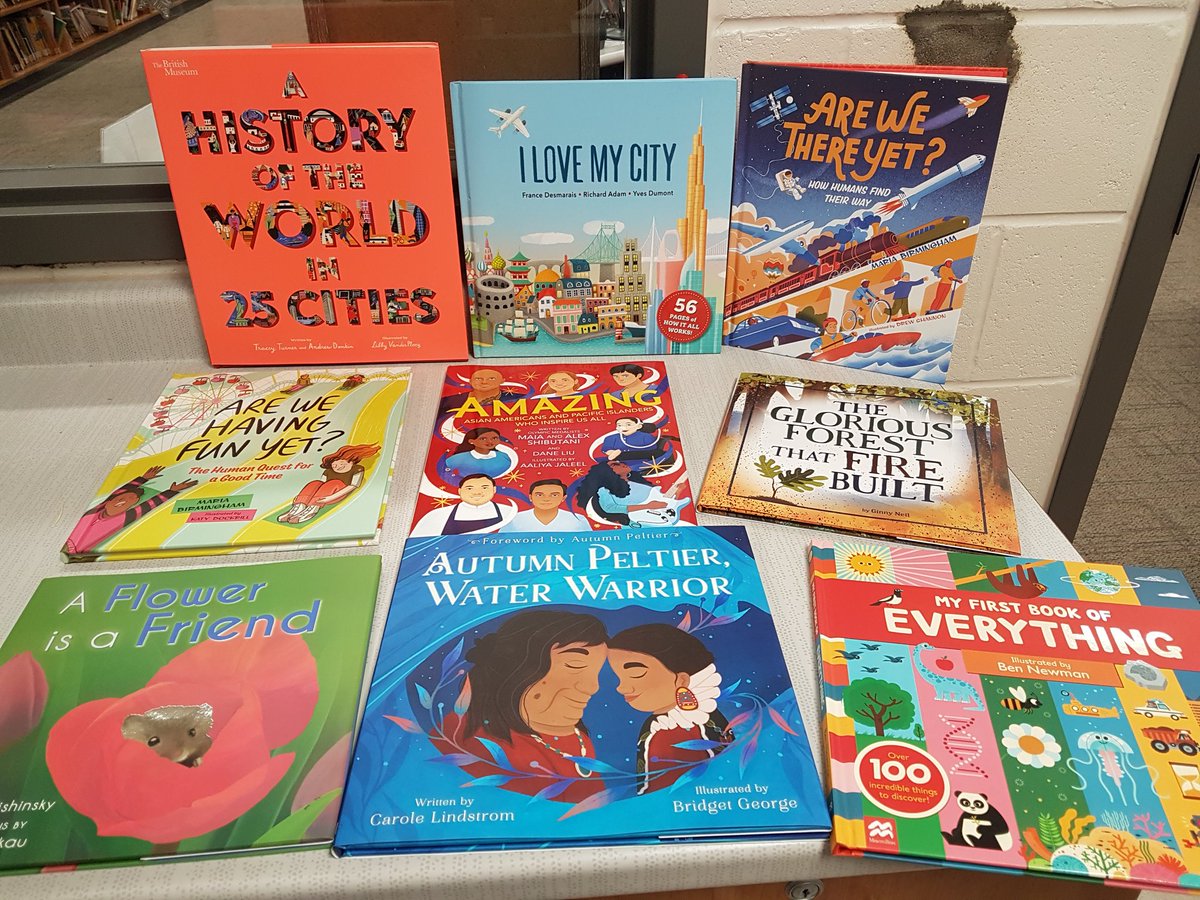 OODLibrary's tweet image. More new books for our library Eagles! Ms. Ryan wants to give a shout out to these beautiful new non-fiction books which will be on our library shelves soon!
@oodps1
