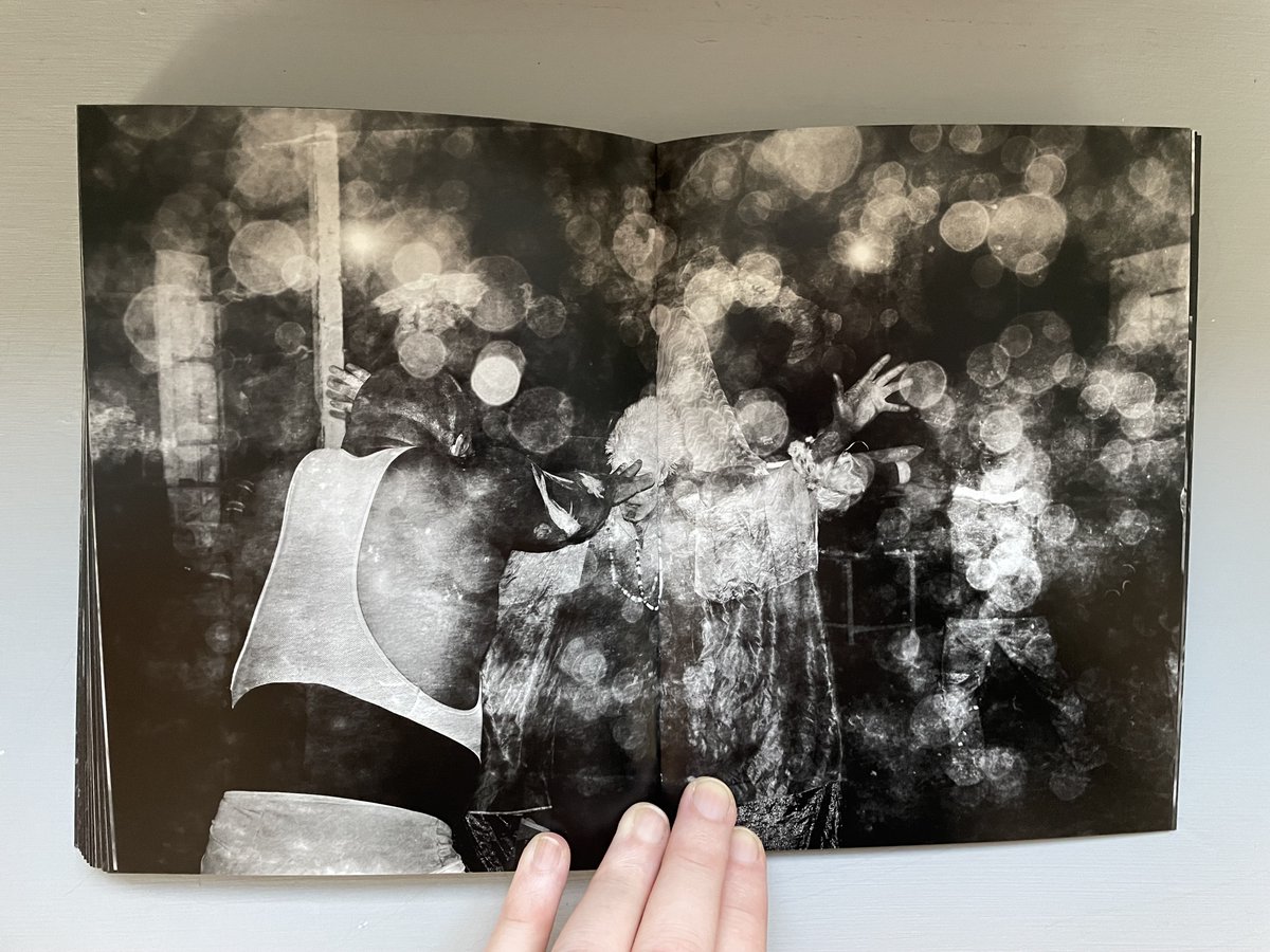 Photobook: Léonard Pongo, The Uncanny. The expressionistic observations of a diasporic returnee to the Democratic Republic of Congo, filled with fluid blur, movement, and dark shadow. collectordaily.com/leonard-pongo-…