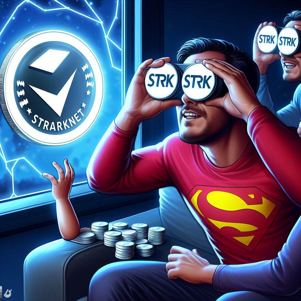 Starknet fans waiting for $STRK