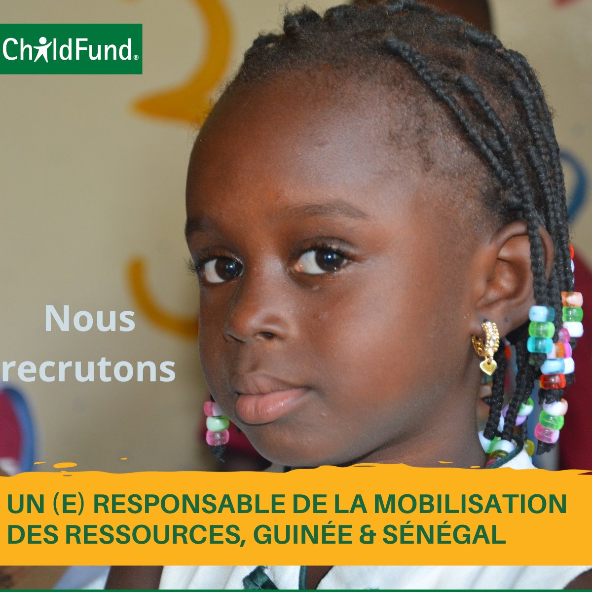 ⚠️ OFFRE D'EMPLOI
👉 Un(e) Responsable de la mobilisation des ressources, Guinée et Sénégal
📍 Sénégal

Pour en savoir plus et postuler, veuillez cliquer sur : cutt.ly/kwLOGsCX

#recrutement #enploi #enfant #opportunites #ressources #mobilisation