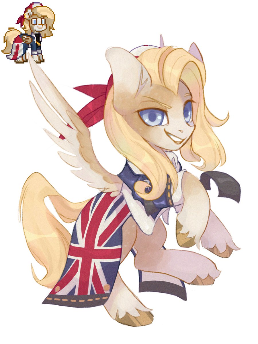 sobaken78's tweet photo. #mlp #mylittlepony #GuiltyGear #GuiltyGearXrd #axllow https://t.co/3dTQ3FxnhT