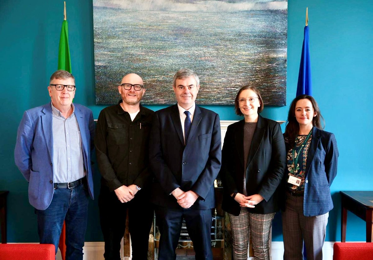 What a treat to have the @CartoonSaloon team in to meet Ambassador Fraser @IrelandEmbGB this week, and to discuss their 25th Anniversary and all things Irish animation. 
#IrishAnimation #CartoonSaloon #IrishcultureGB